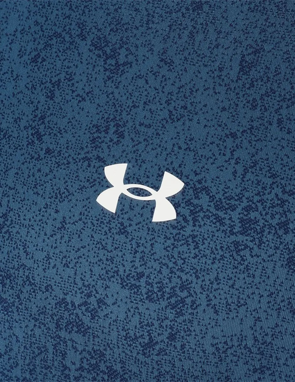 Playera deportiva para entrenamiento under armour ua tech tee pixelateblu de hombre