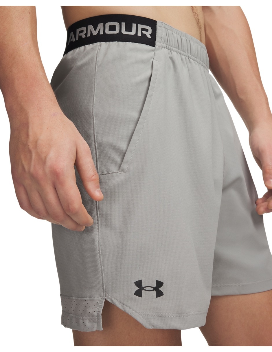 Short con bolsillos ua vanish woven 6in shortsgry para entrenamiento hombre Short con bolsillos ua vanish woven 6in shortsgry para entrenamiento hombre