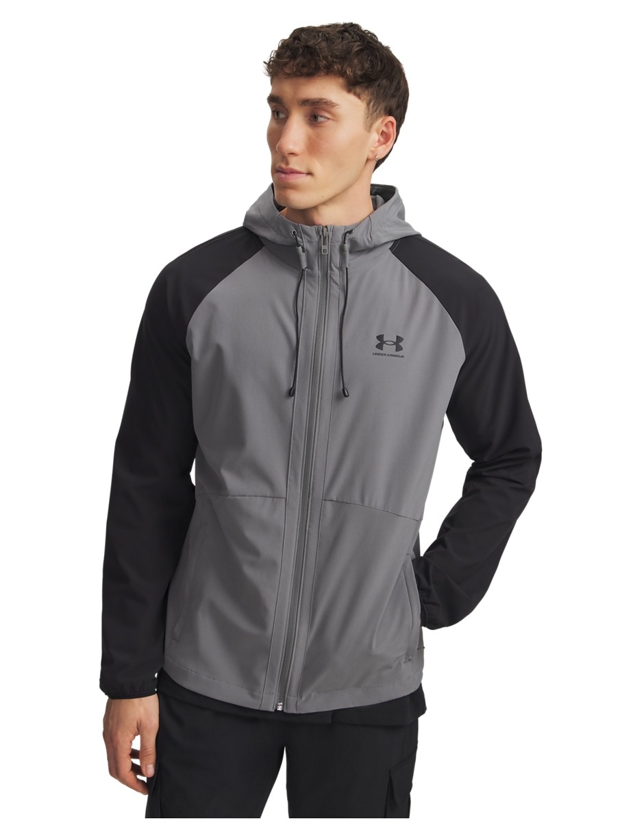 Chamarra para entrenamiento Under Armour Ua Vibe Woven Jacketgrn para hombre
