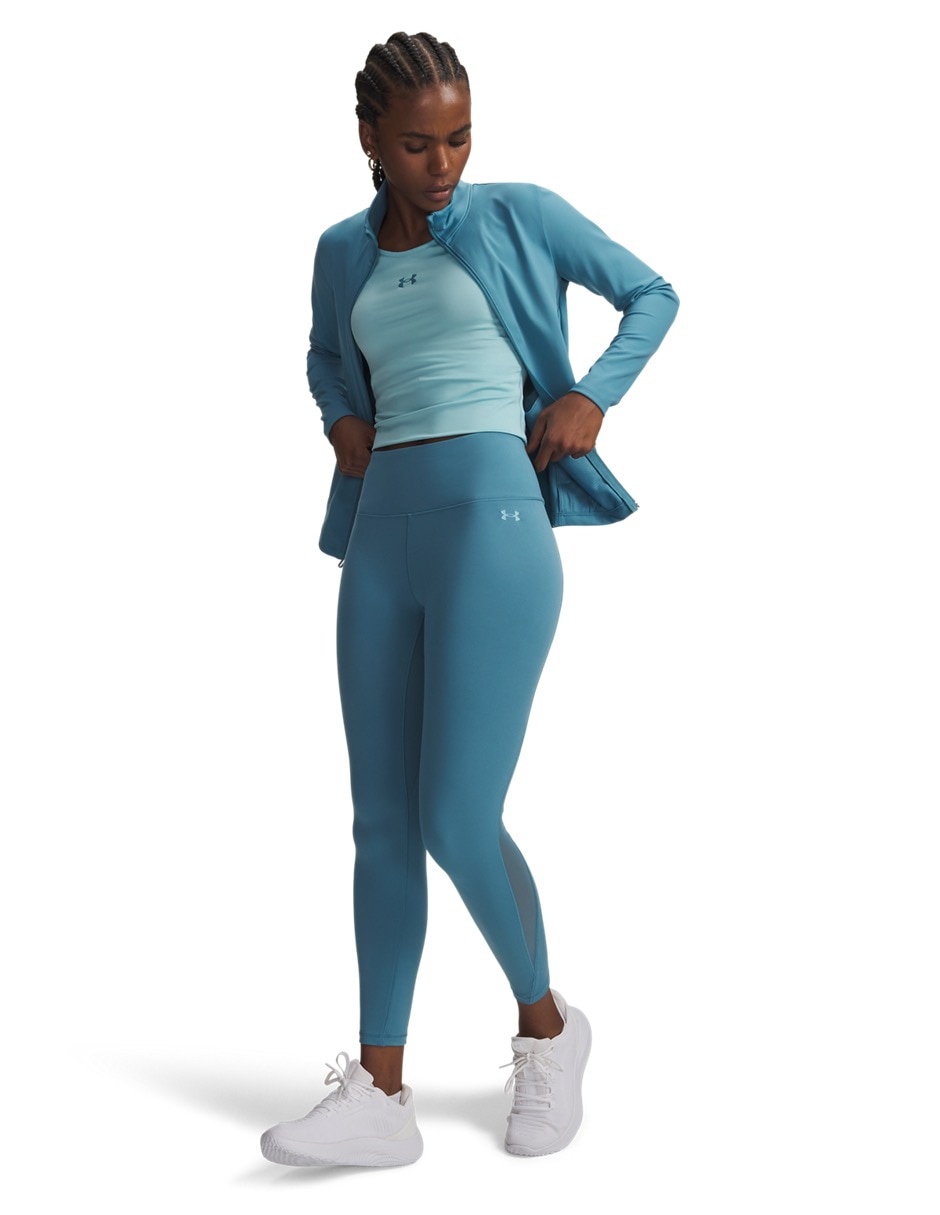 Malla Under Armour Motion Mesh Ankle Legging BLU compresión media para mujer
