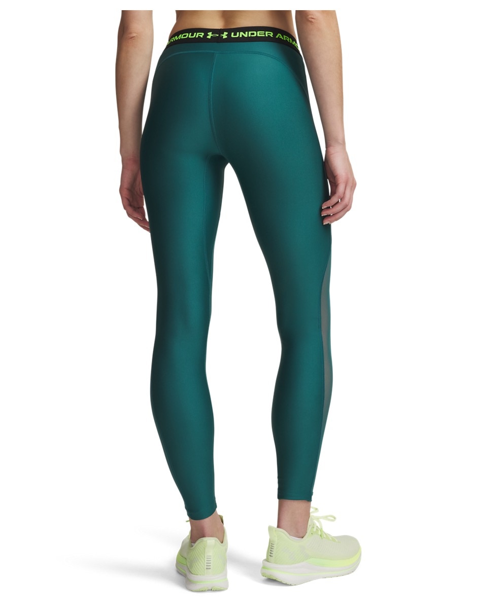 Malla under armour heatgear mesh legginggrn compresión baja para mujer