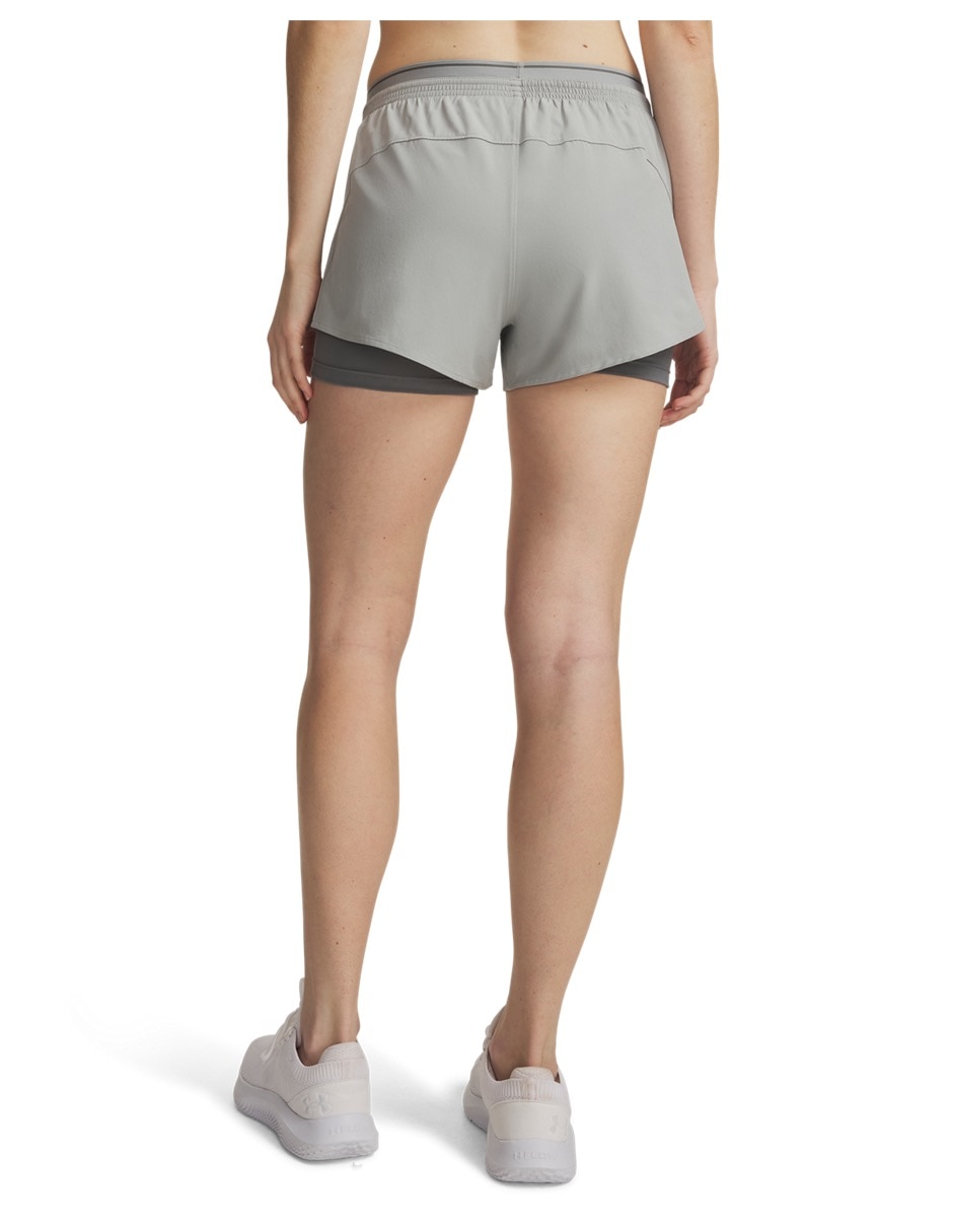 Short con bolsillos under armour para entrenamiento mujer
