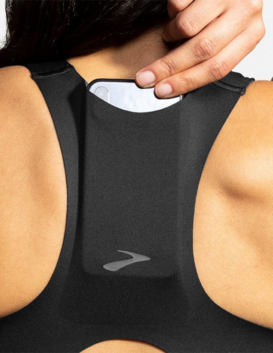 Top deportivo Brooks para correr mujer