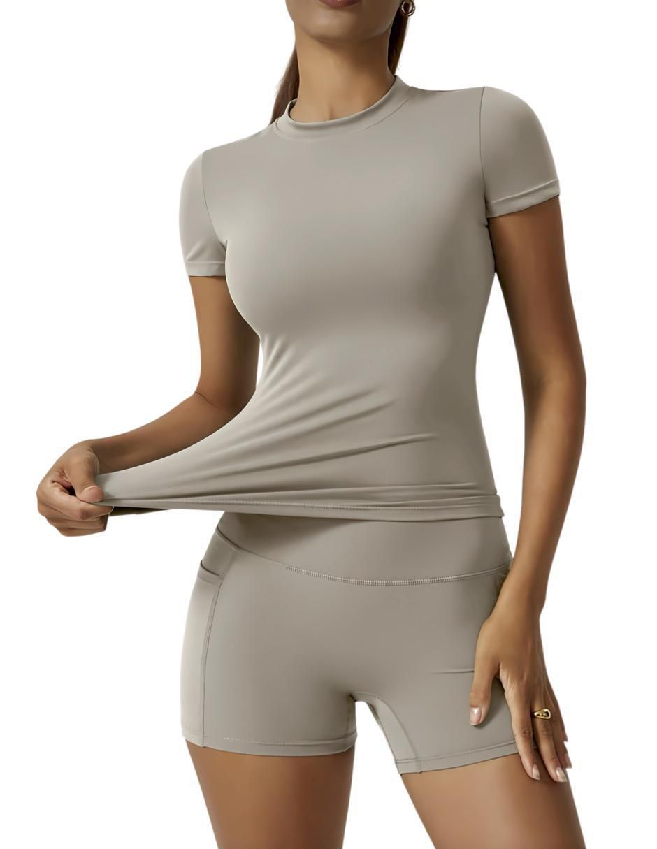 Conjunto deportivo regular Tomoloon con elástico para mujer