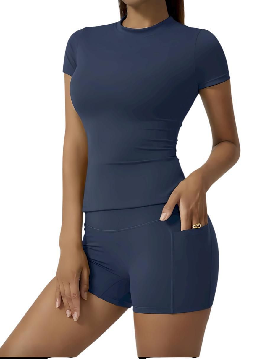 Conjunto deportivo regular Tomoloon con elástico para mujer