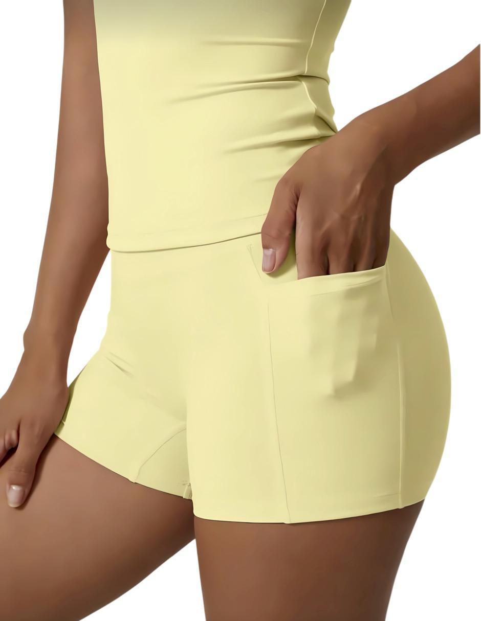 Conjunto deportivo regular Tomoloon con elástico para mujer