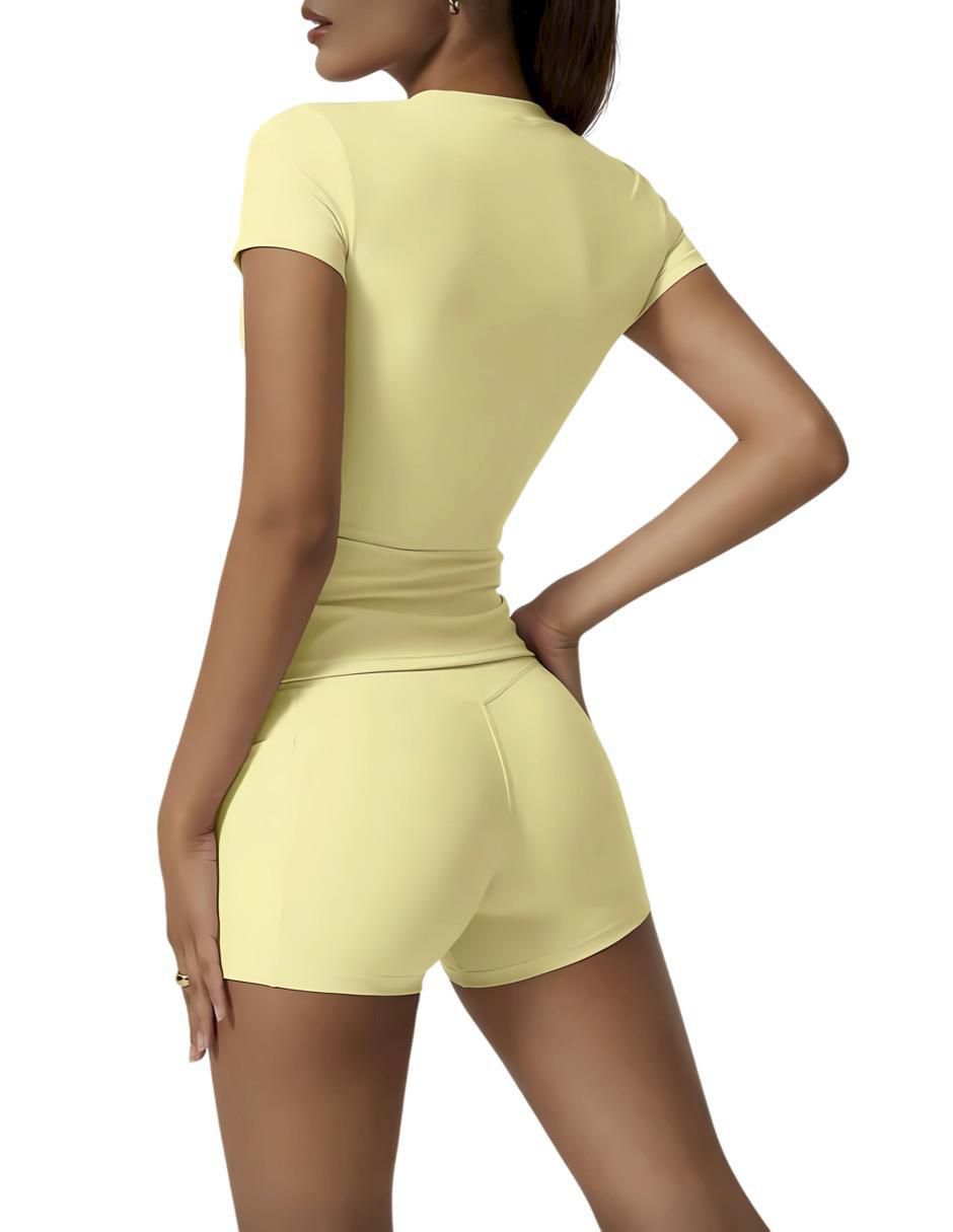 Conjunto deportivo regular Tomoloon con elástico para mujer