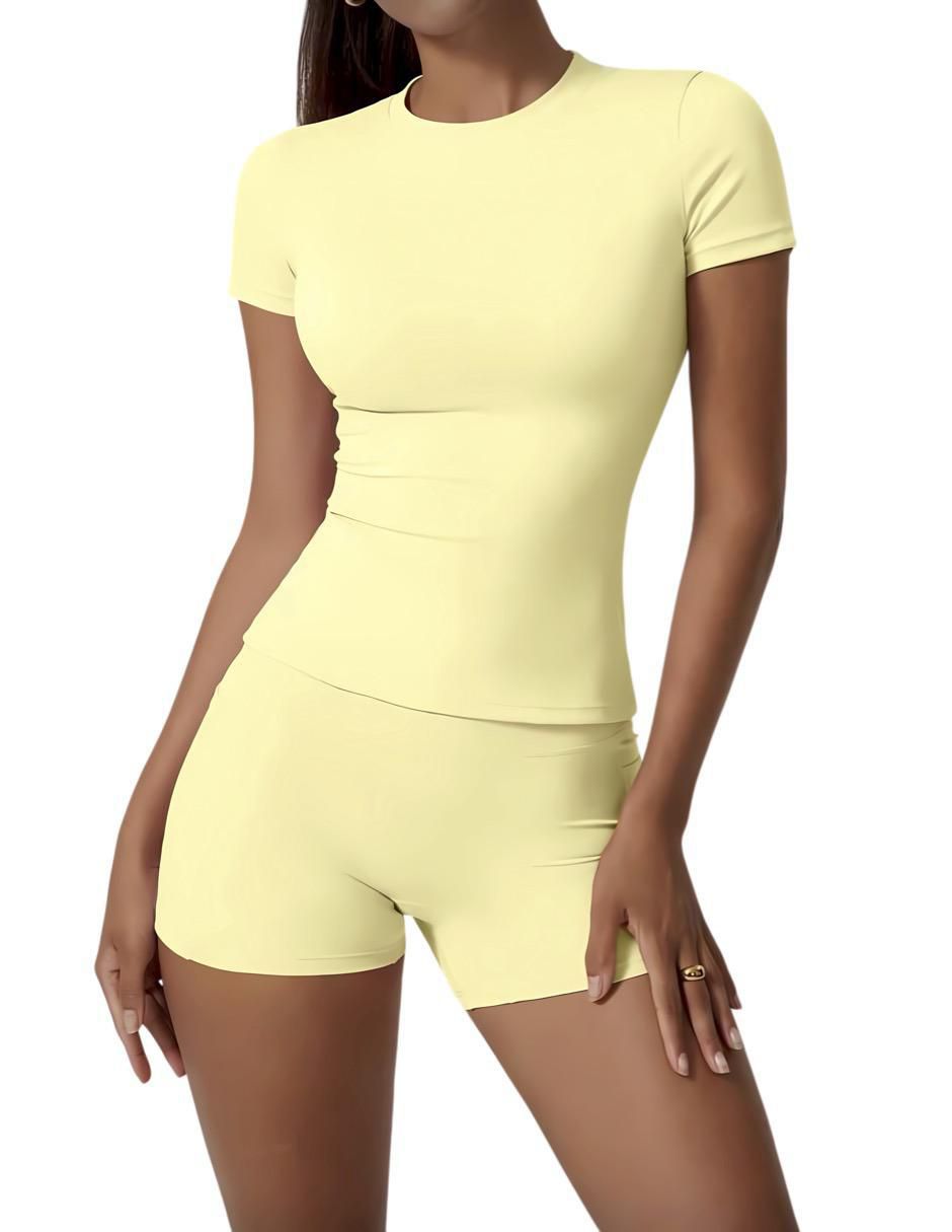 Conjunto deportivo regular Tomoloon con elástico para mujer