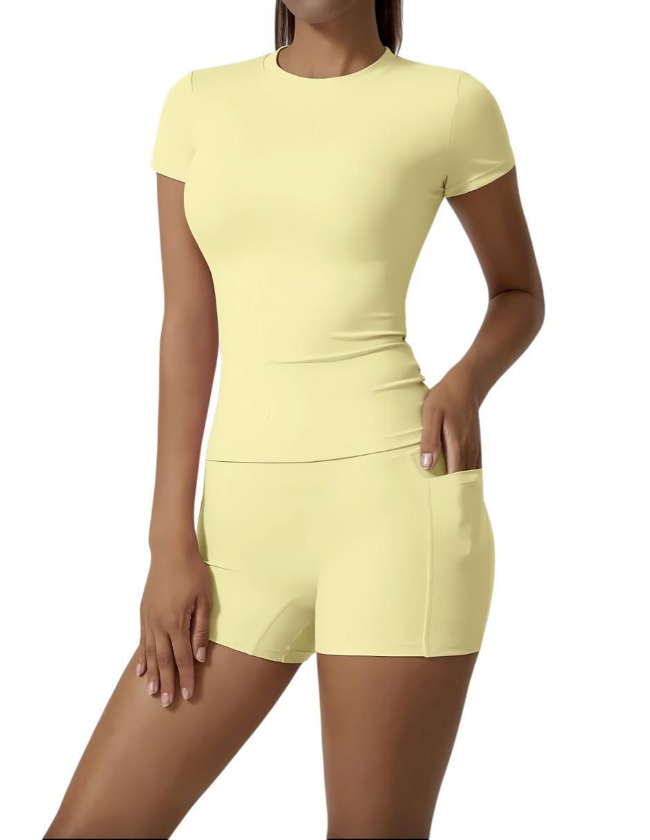Conjunto deportivo regular Tomoloon con elástico para mujer