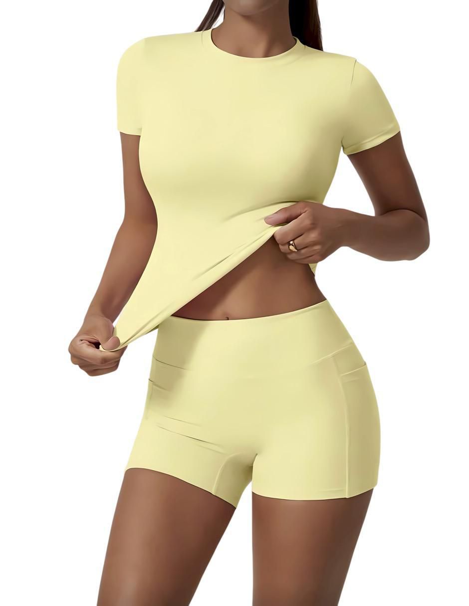 Conjunto deportivo regular Tomoloon con elástico para mujer