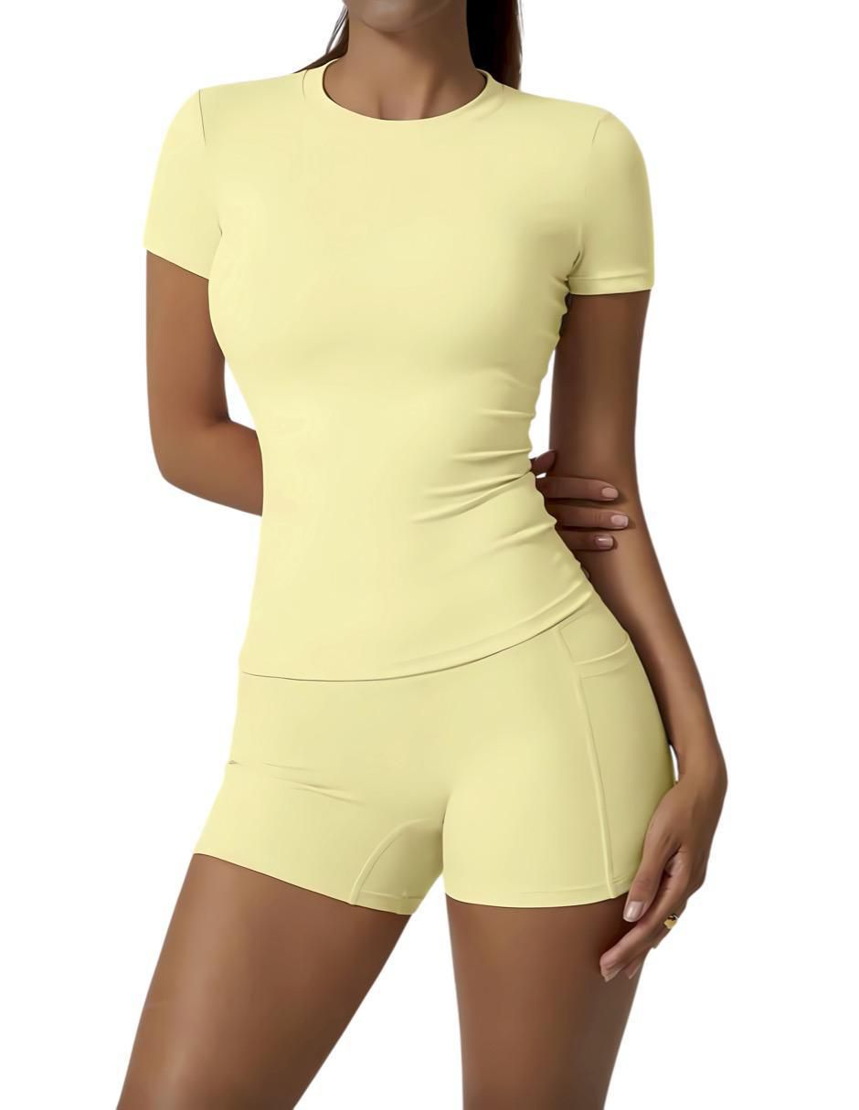 Conjunto deportivo regular Tomoloon con elástico para mujer