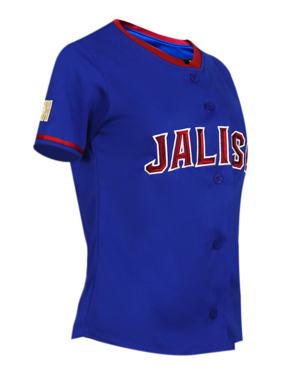 Jersey de Charros de Jalisco local manga corta New Era fan para mujer