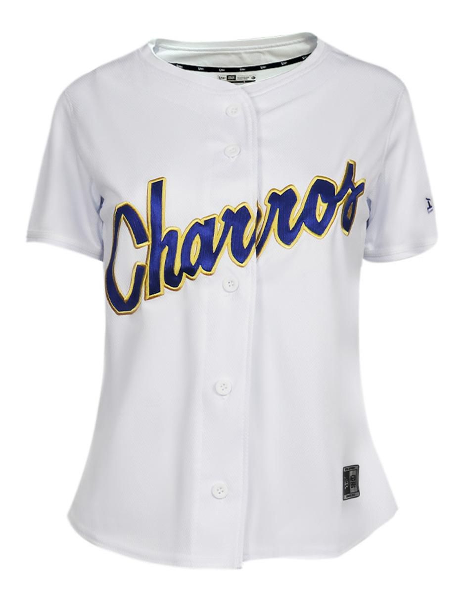Jersey de Charros de Jalisco local manga corta fan para mujer