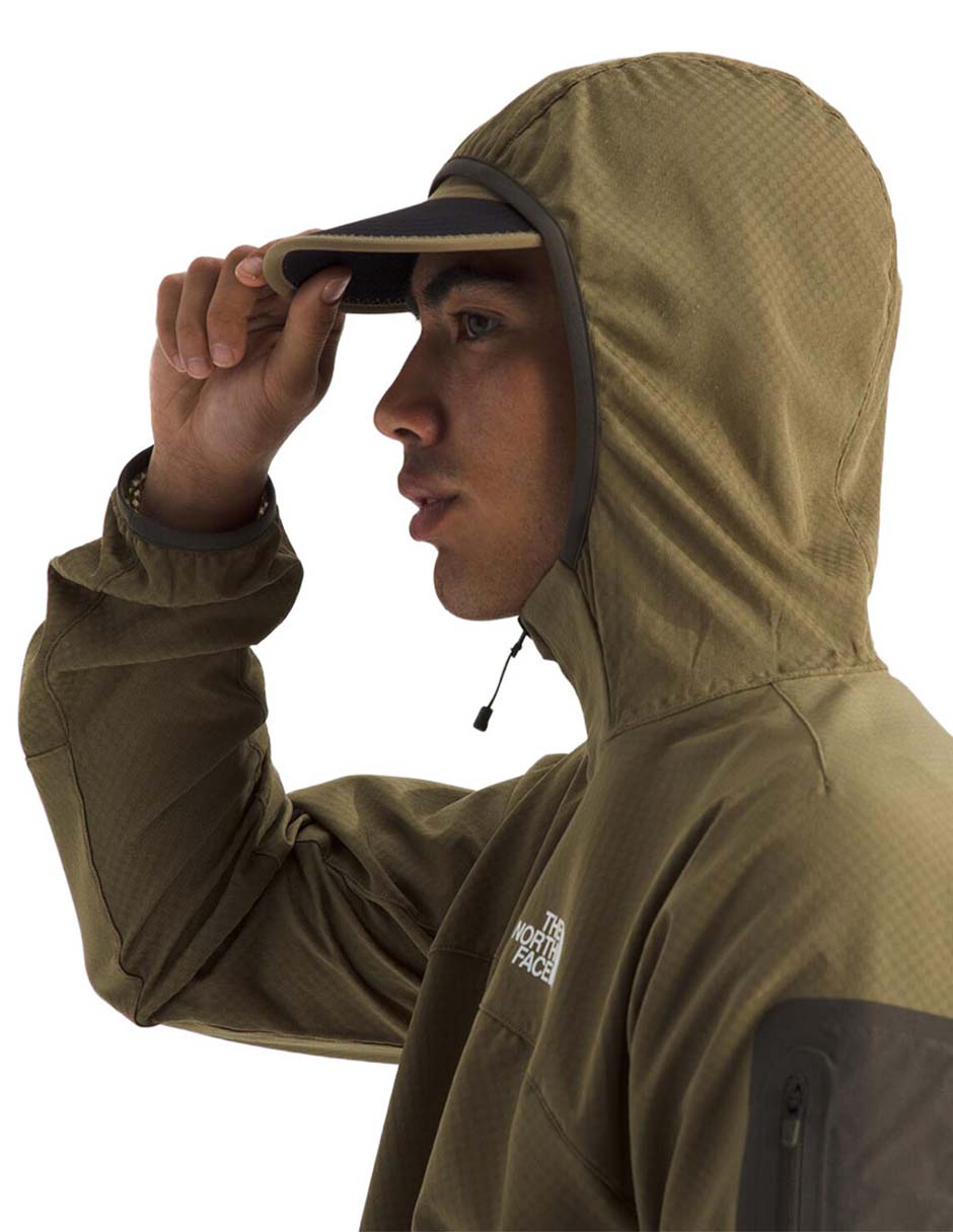 Chamarra impermeable para hiking The North Face Performance Fleece Tek Approach para hombre