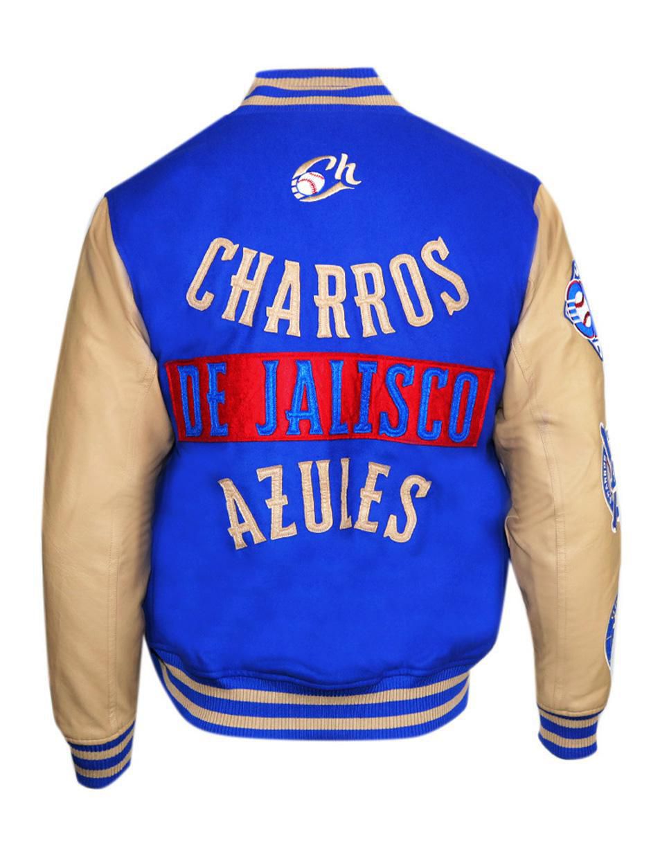 Chamarra para béisbol Charros de Jalisco de hombre