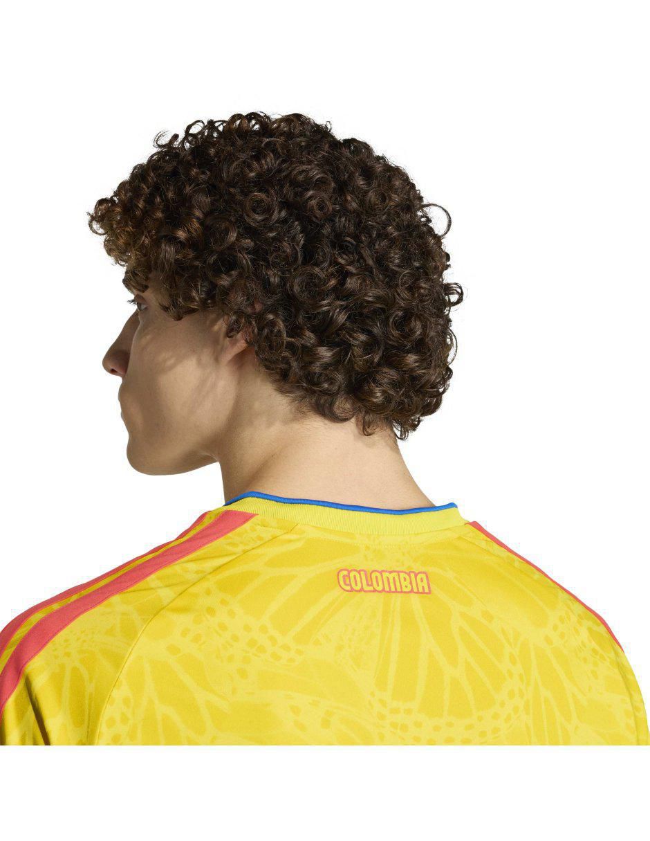 Jersey de Selección de fútbol de Colombia local manga corta para hombre 7