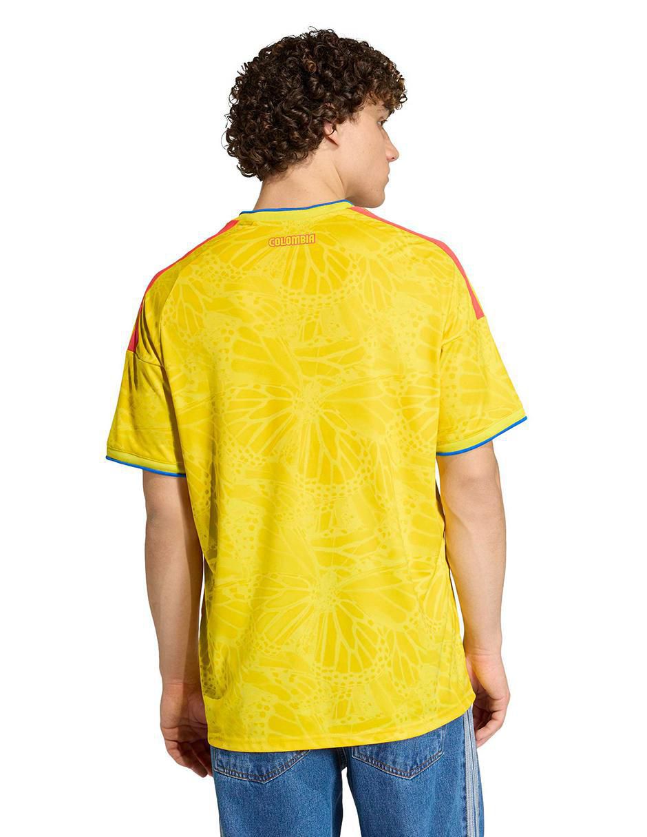 Jersey de Selección de fútbol de Colombia local manga corta para hombre 9