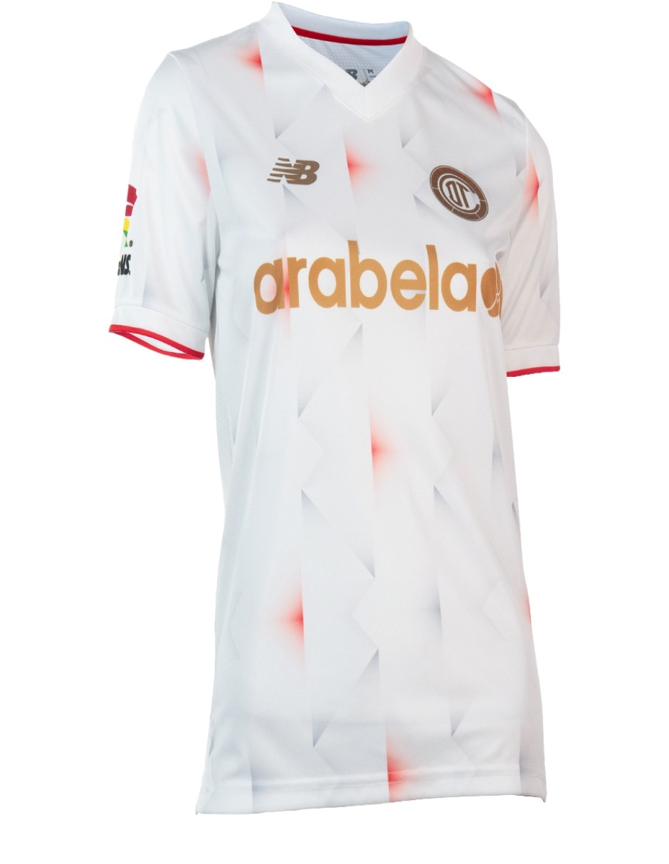 Playera deportiva para fútbol Club Deportivo Toluca de mujer