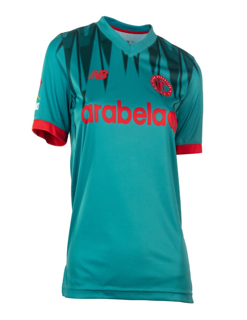 Jersey de Club Deportivo Toluca manga corta para mujer Jersey de Club Deportivo Toluca manga corta para mujer