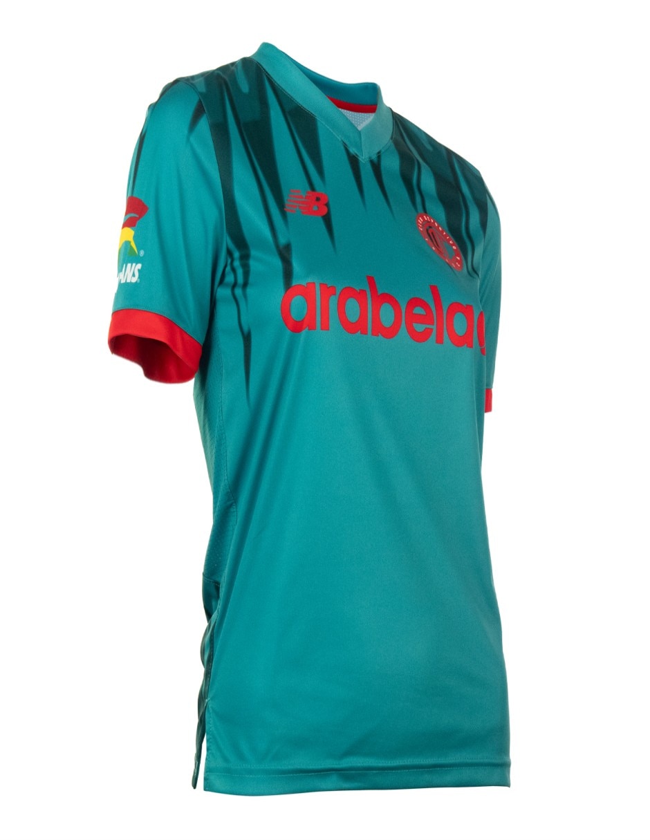 Jersey de Club Deportivo Toluca manga corta New Balance para mujer