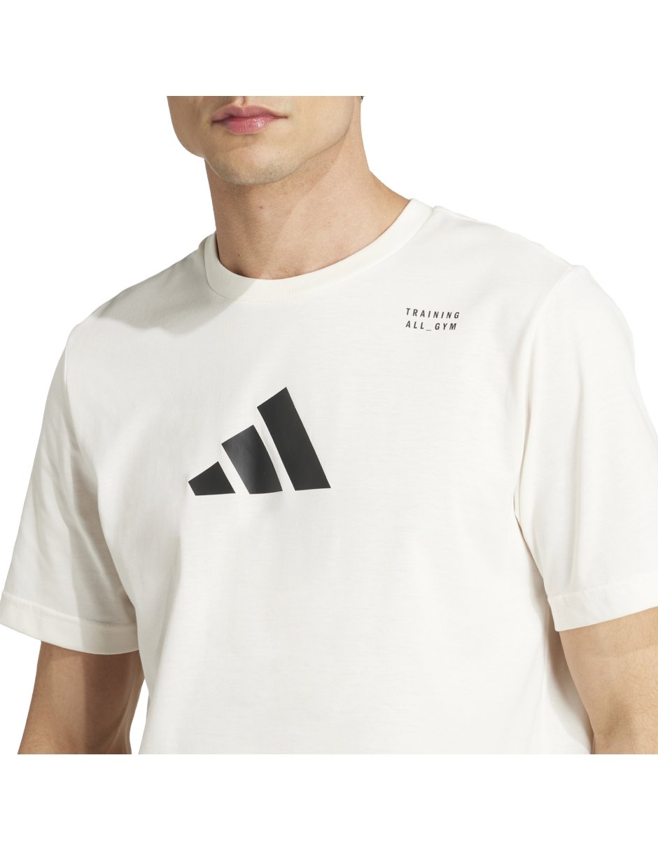 Playera deportiva para entrenamiento Adidas de hombre