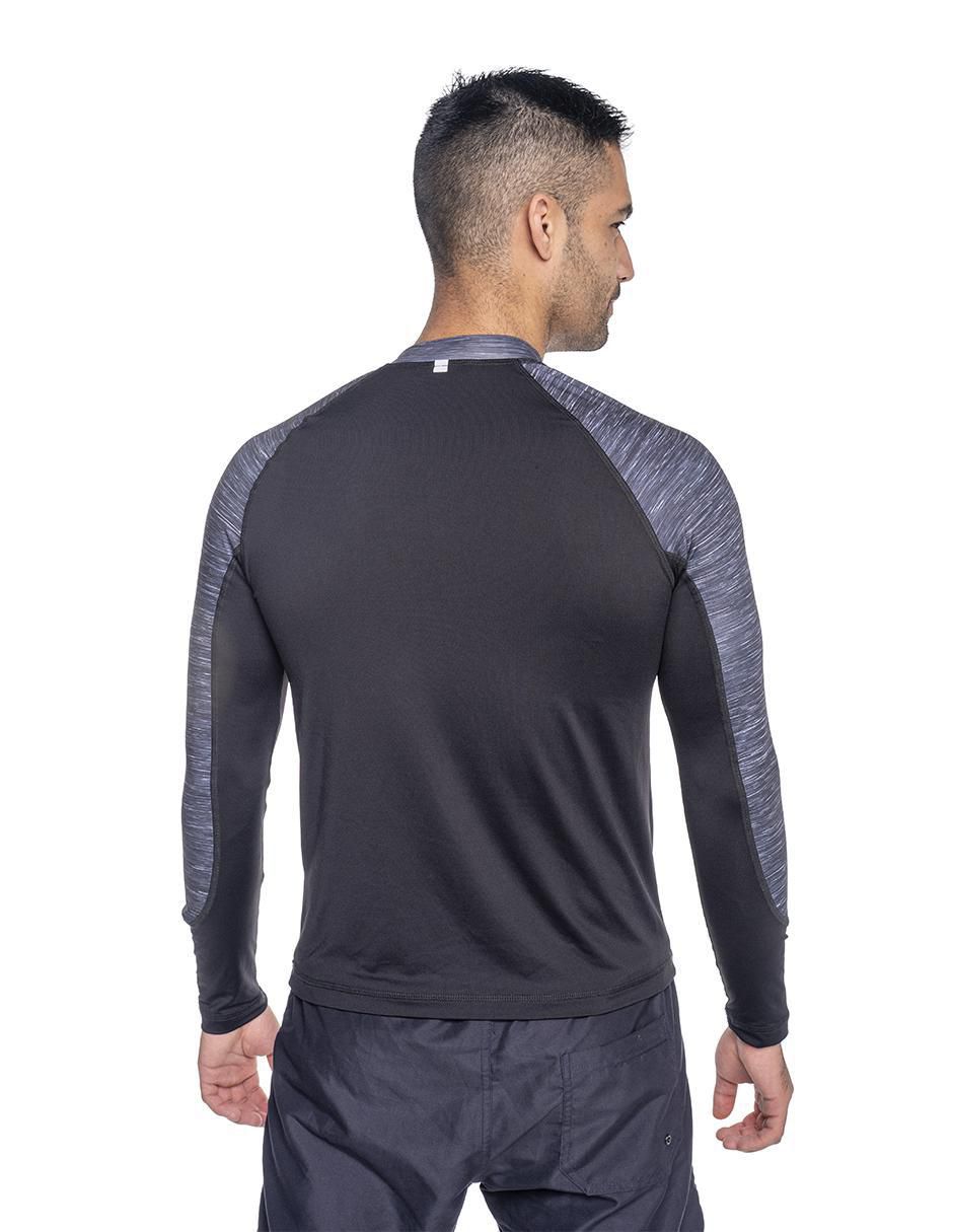 Wetshirt estampado liso para hombre 2