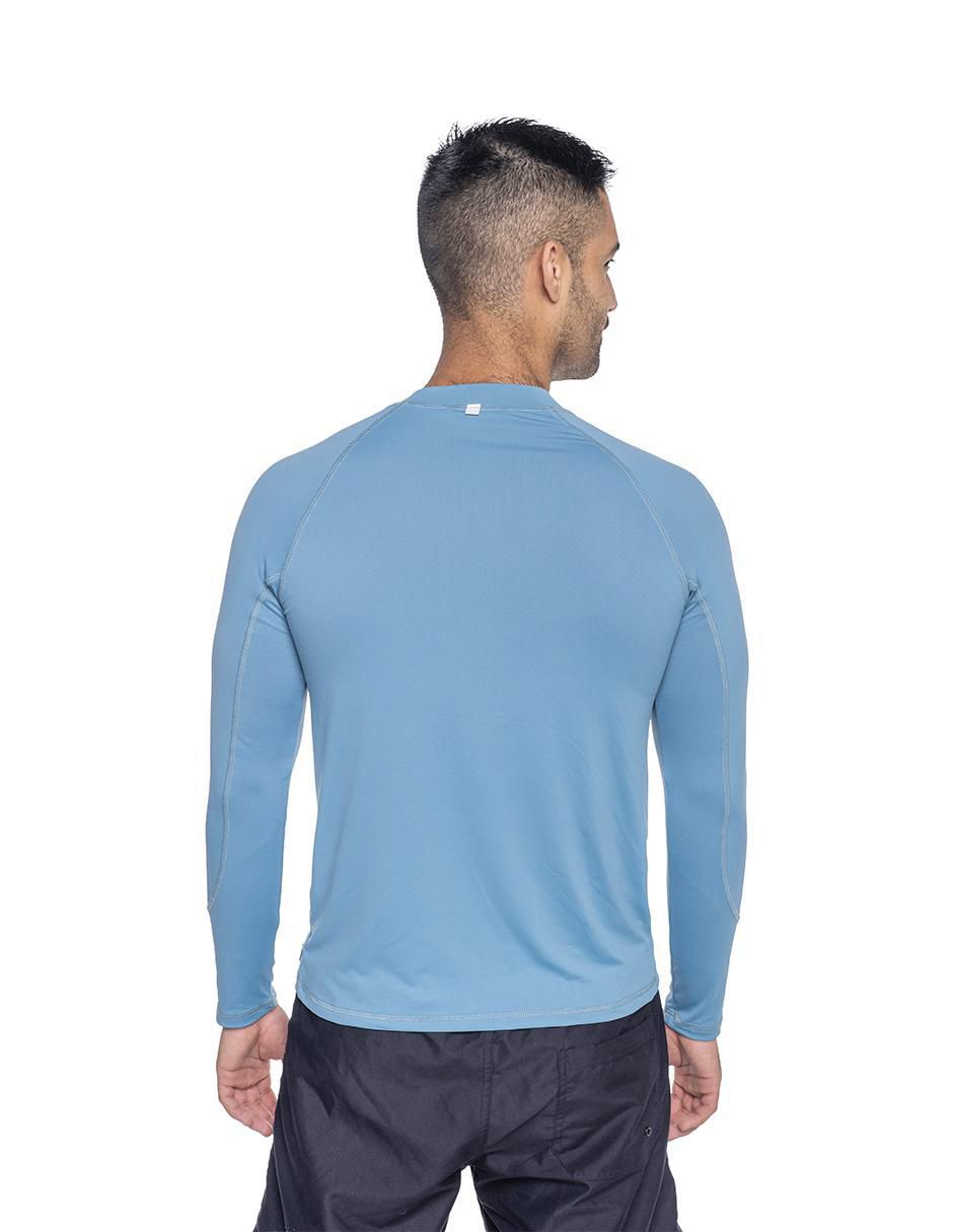 Wetshirt estampado liso para hombre 3