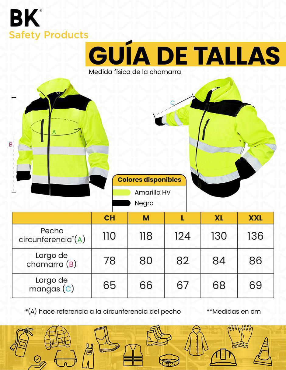 Chamarra impermeable unisex 8