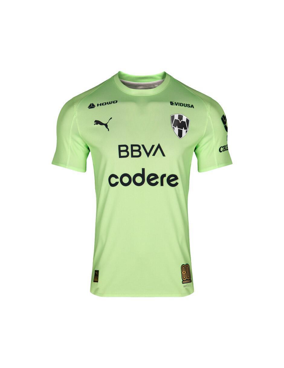 Jersey de Club de Fútbol Monterrey portero manga corta fan para hombre Jersey de Club de Fútbol Monterrey portero manga corta fan para hombre