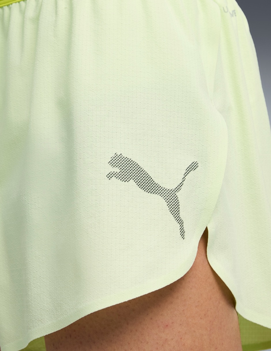 Short Puma Lightspeed Ultraweave 2 Split Short para entrenamiento hombre