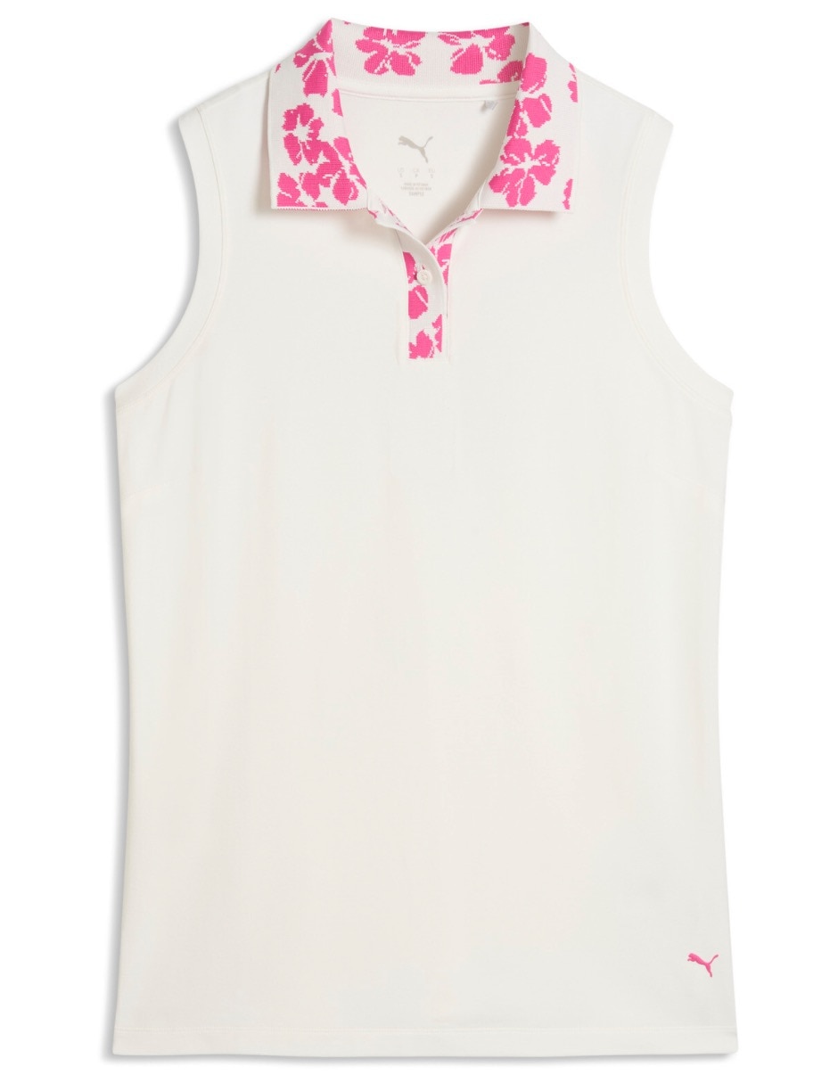 Playera tipo polo entrenamiento Puma para mujer