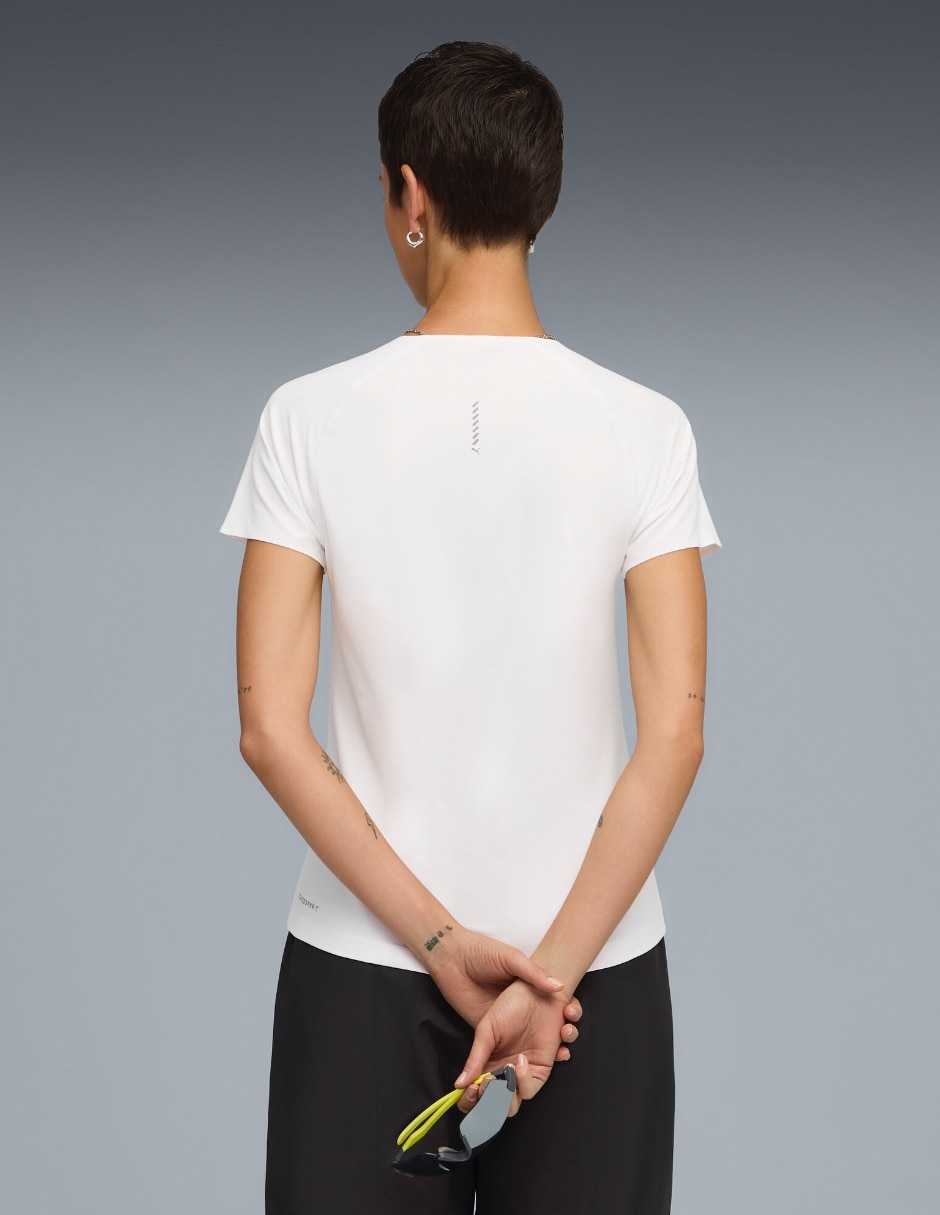 Playera deportiva para correr Puma de mujer