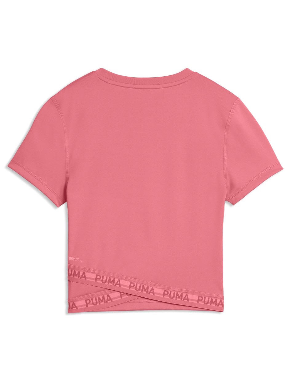 Playera deportiva para entrenamiento Puma Strong Cross Back Tee de mujer