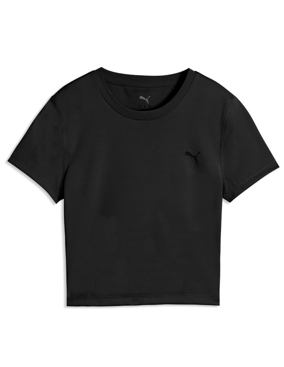 Playera deportiva para entrenamiento Puma Strong cross back tee de mujer