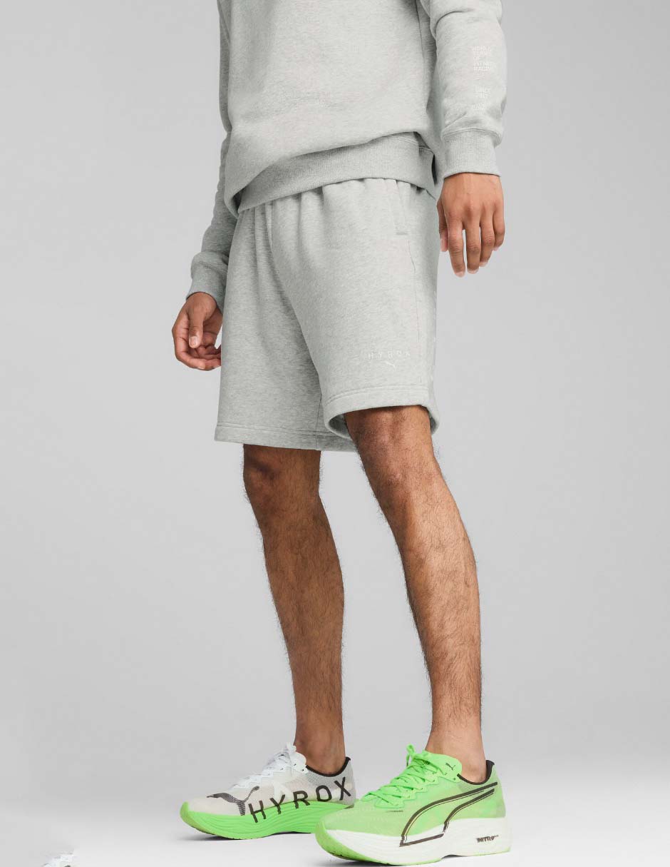 Short con bolsillos Puma X Hyrox Sweat Short para entrenamiento hombre