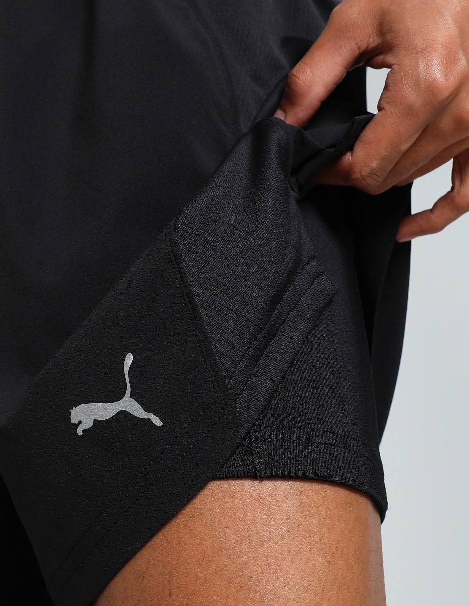 Short con bolsillos Puma para correr hombre