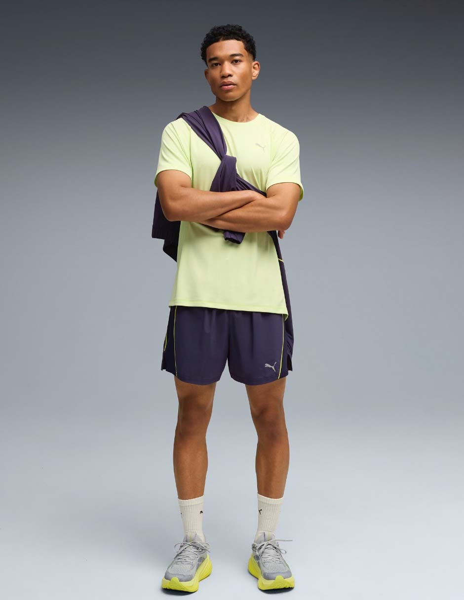 Short con bolsillos Puma para correr hombre
