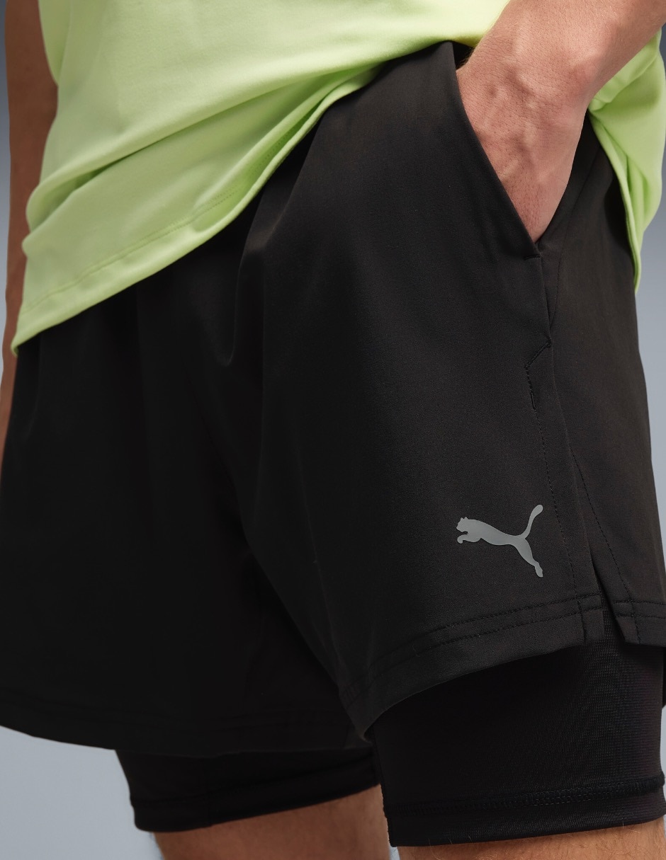 Short con bolsillos Puma para entrenamiento hombre