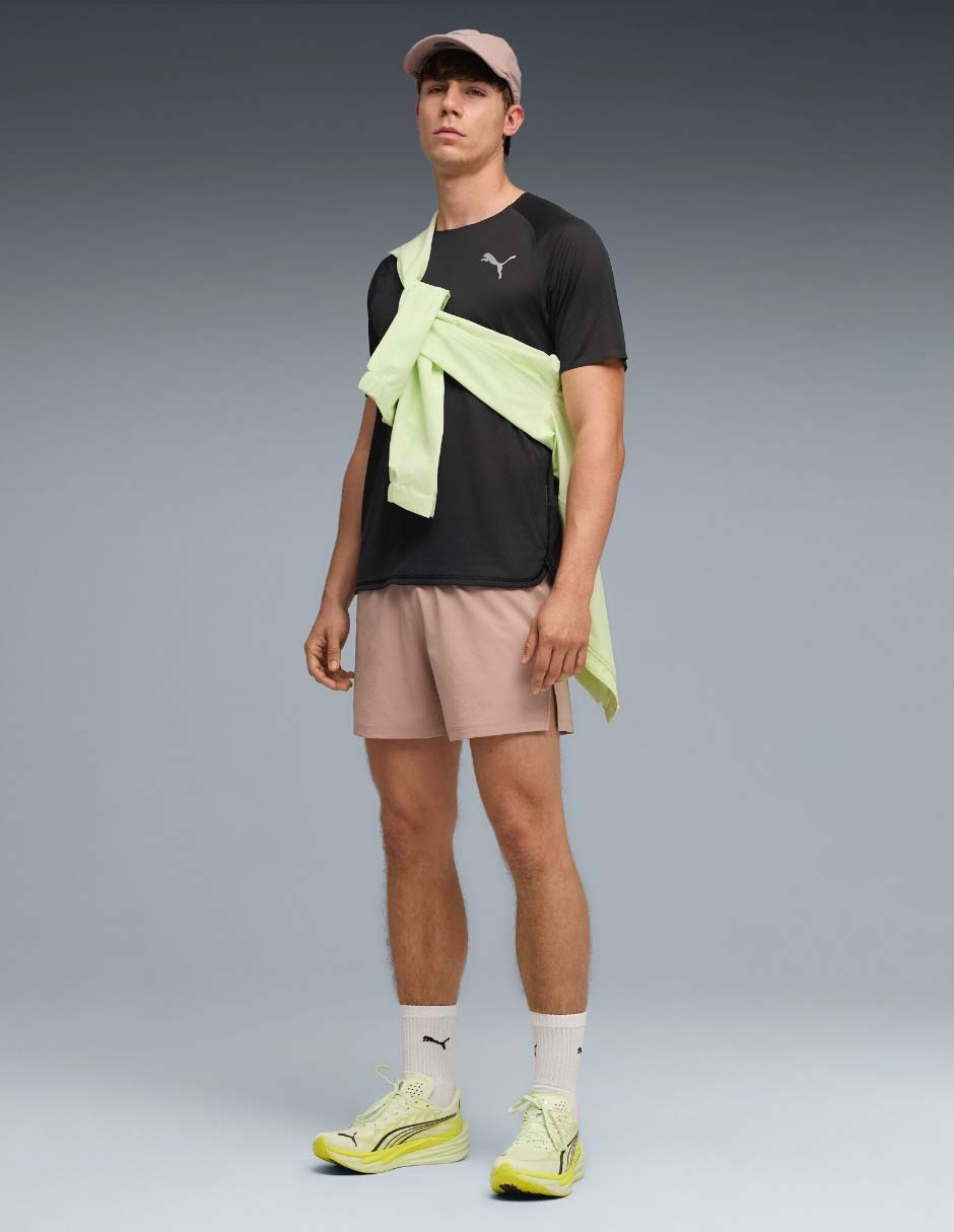 Short con bolsillos para correr hombre