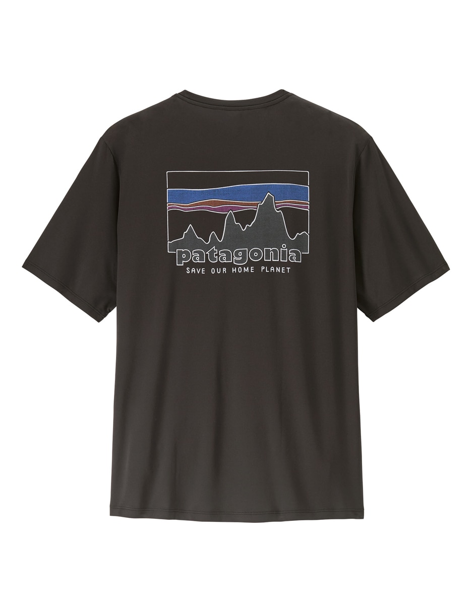 Playera deportiva para outdoor Capilene Cool Daily - '73 Skyline de hombre 2