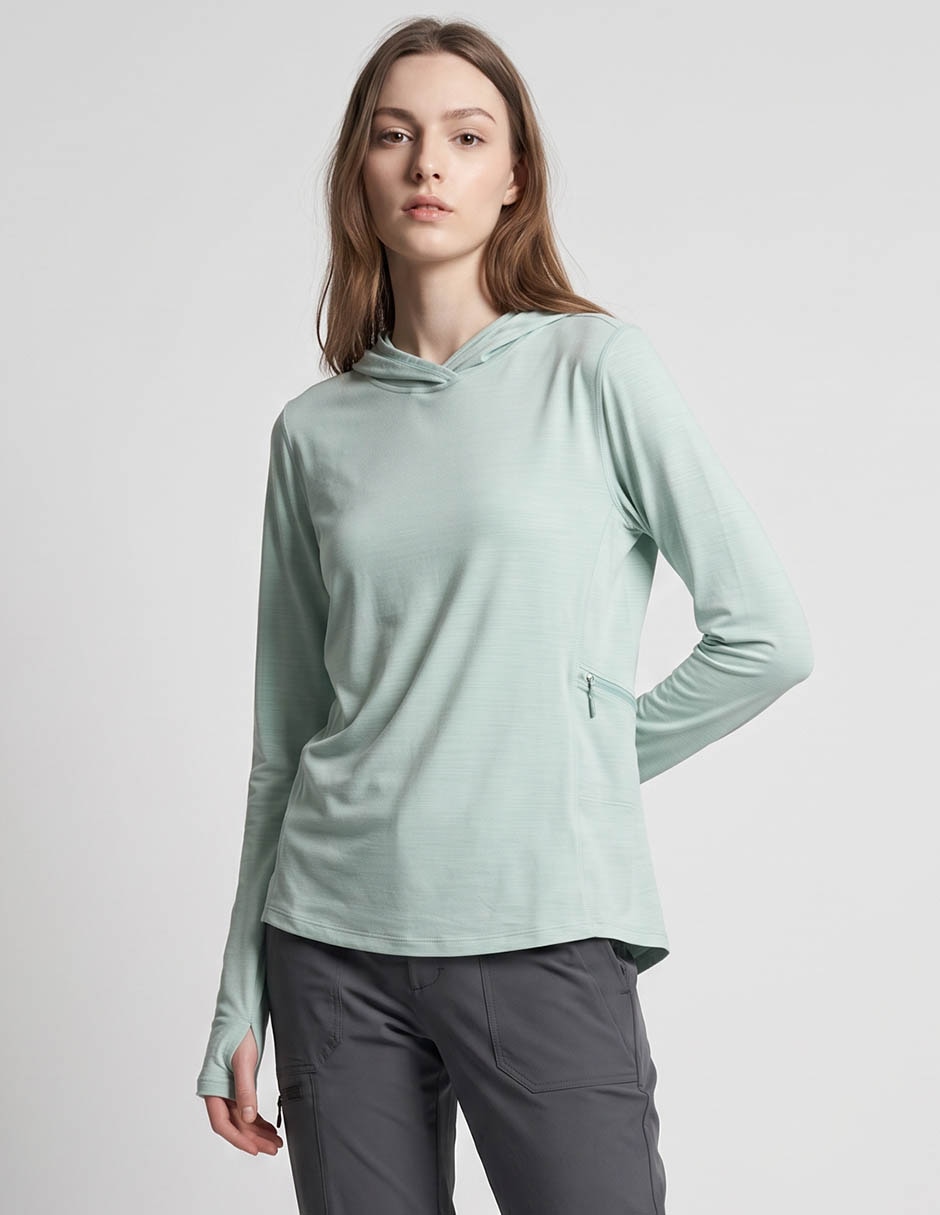 Playera deportiva outdoor Capilene Cool Sun de mujer Playera deportiva outdoor Capilene Cool Sun de mujer
