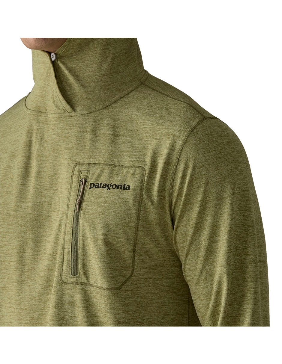 Playera deportiva outdoor Patagonia Capilene Cool Sun - Fitz Roy Trout de hombre