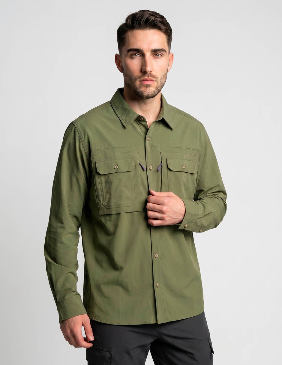 Camisa deportiva para senderismo para hombre Camisa deportiva para senderismo para hombre