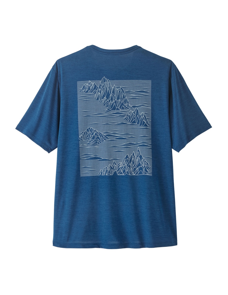 Playera deportiva outdoor Patagonia Capilene Cool Daily- Strataspire de hombre