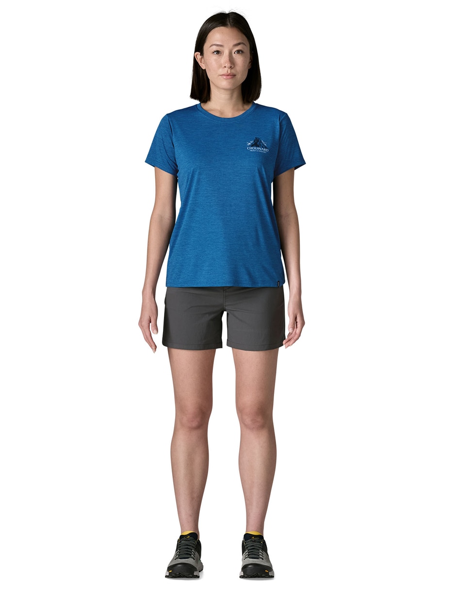 Playera deportiva outdoor Patagonia Capilene Cool Daily - Chouinard Crest de mujer