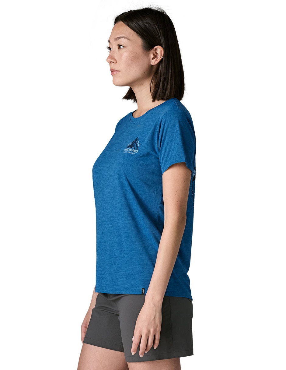 Playera deportiva outdoor Patagonia Capilene Cool Daily - Chouinard Crest de mujer