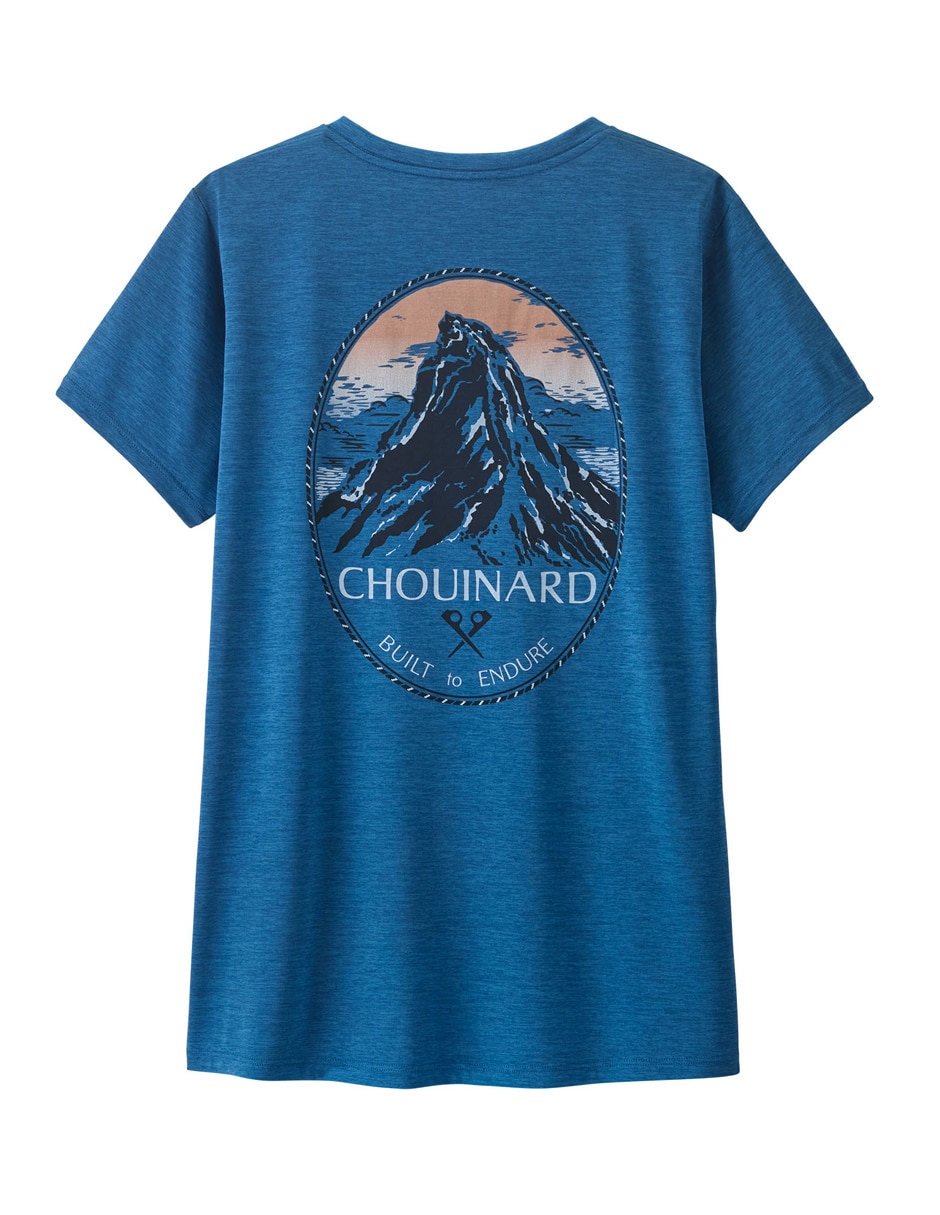 Playera deportiva outdoor Patagonia Capilene Cool Daily - Chouinard Crest de mujer