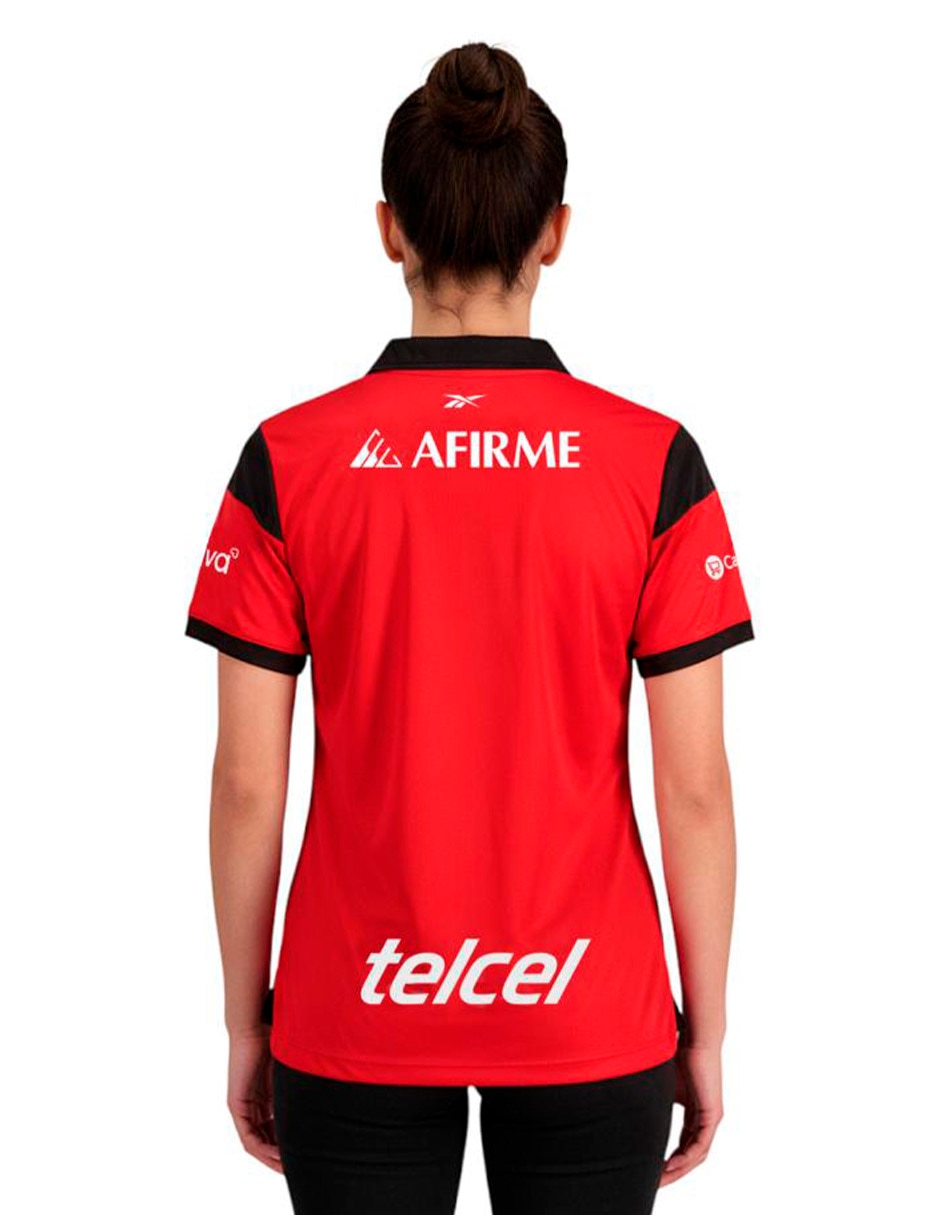 Jersey de Club Tijuana local manga corta Reebok para mujer