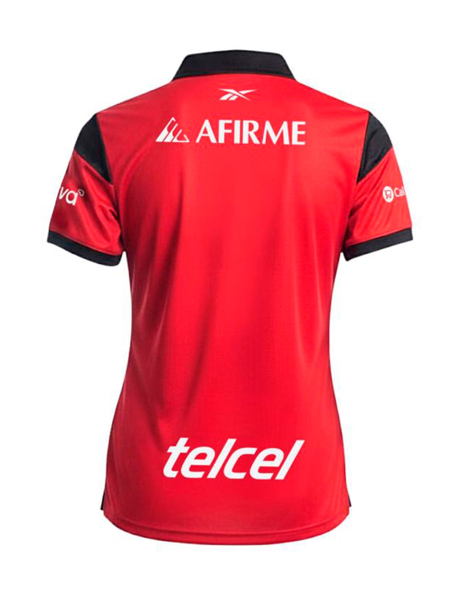 Jersey de Club Tijuana local manga corta Reebok para mujer