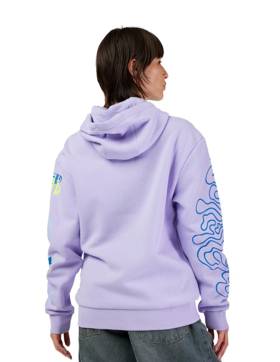 Sudadera Fox Racing Pullover con capucha y bolsa para mujer